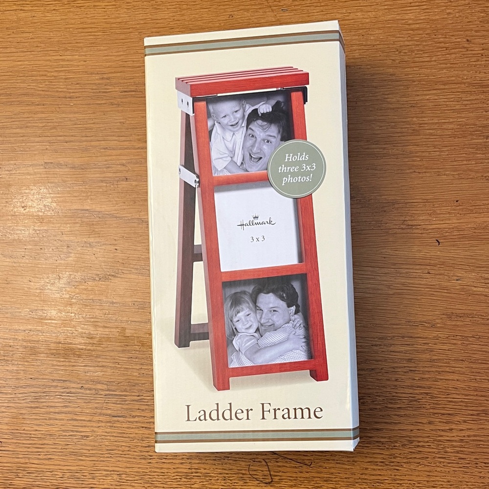 Hallmark Vibrant 3 photo Ladder Frame
